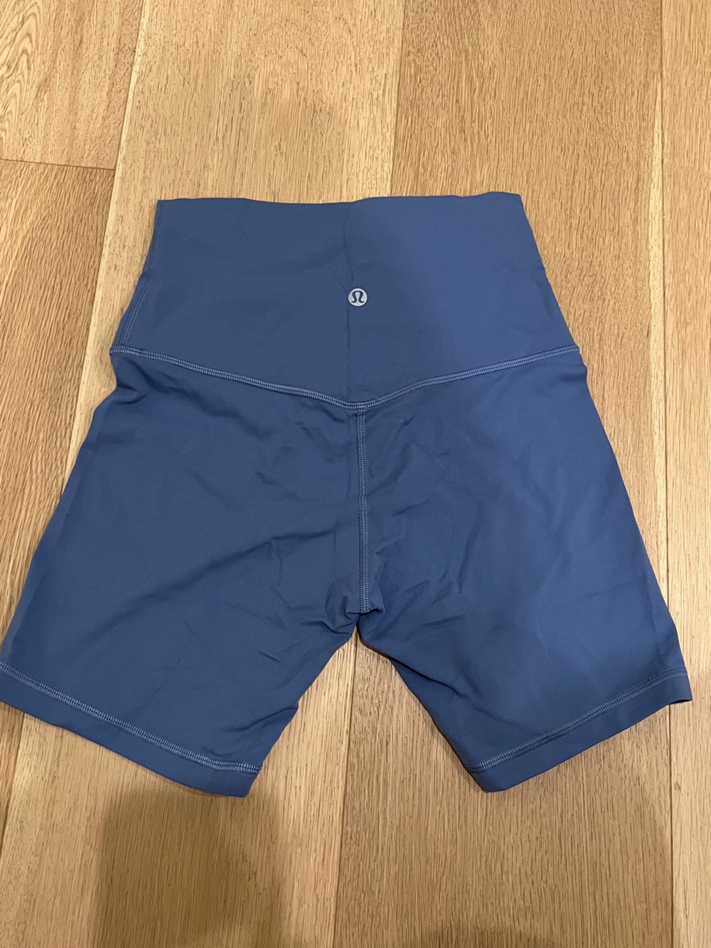 Lululemon Align High-Rise Short 6" in Oasis Blue